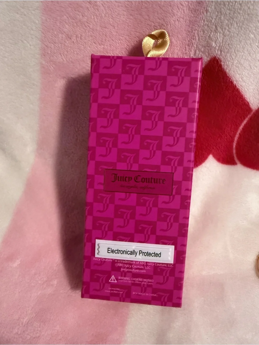 NWT Juicy Couture Red Lobster Enamel Key & Card Holder Charm